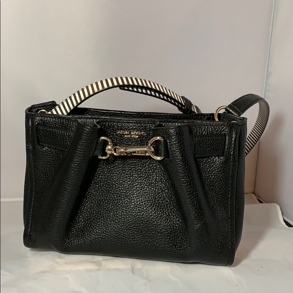 Henri Bendel pebbled leather crossbody